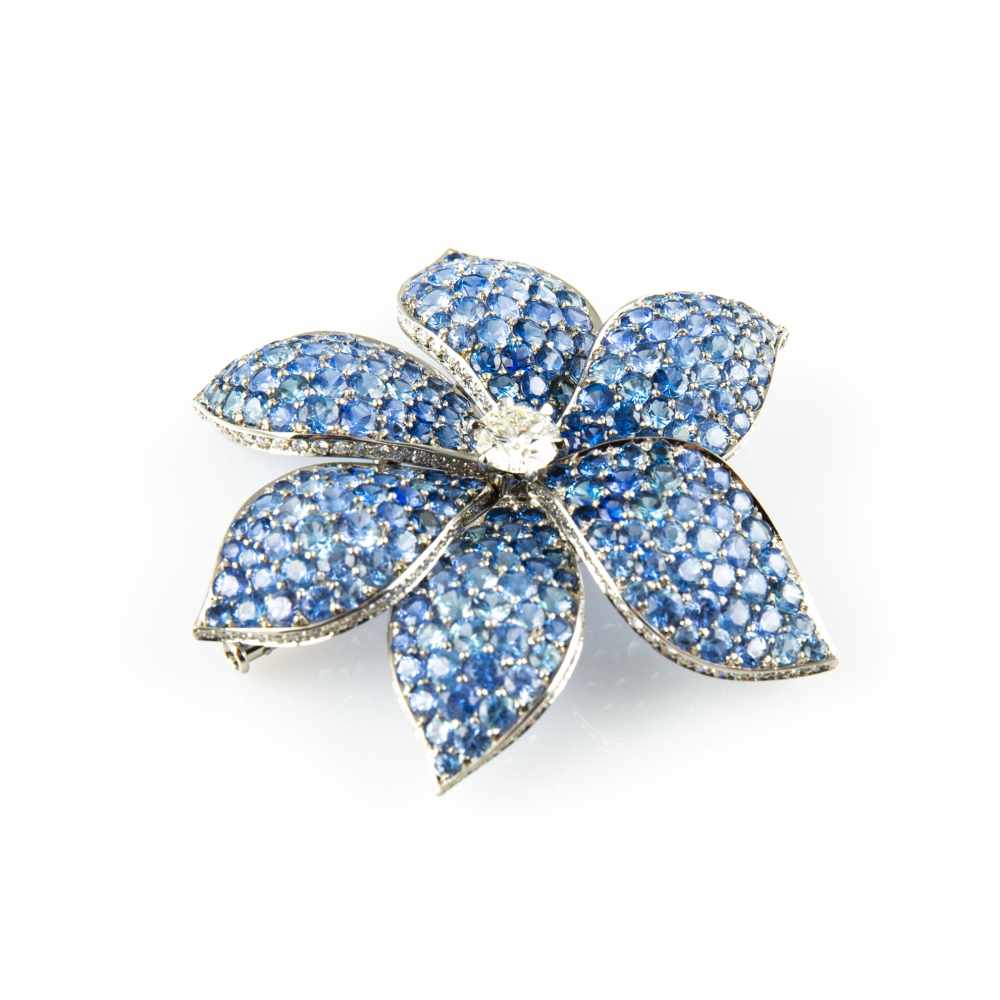 Brooch in the shape of a flower - Image 4 of 5