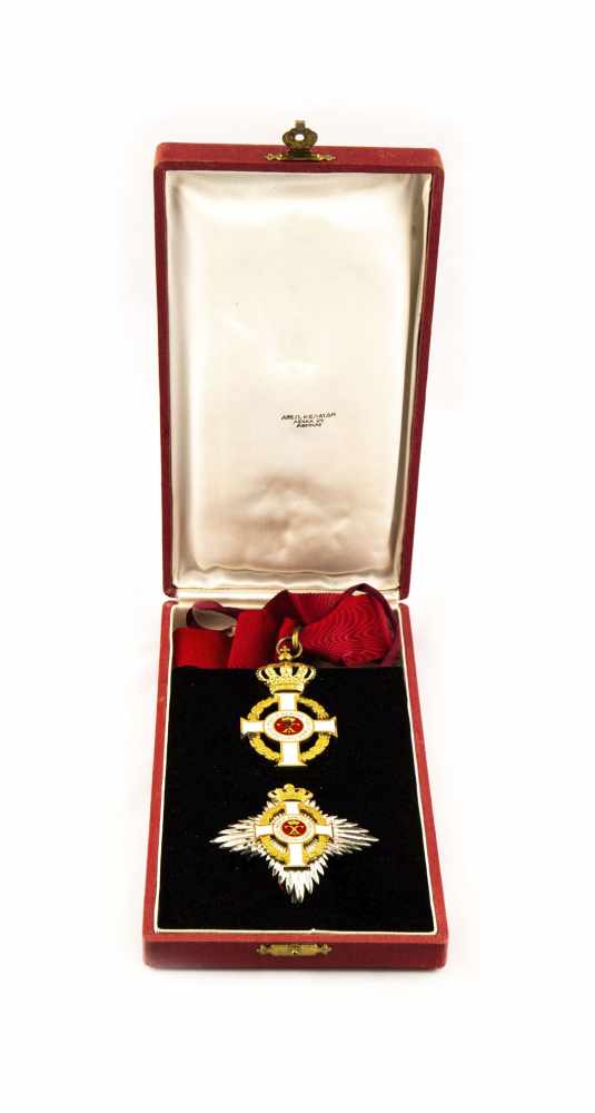 Order of George I Grand Cross with breast star - Image 4 of 6