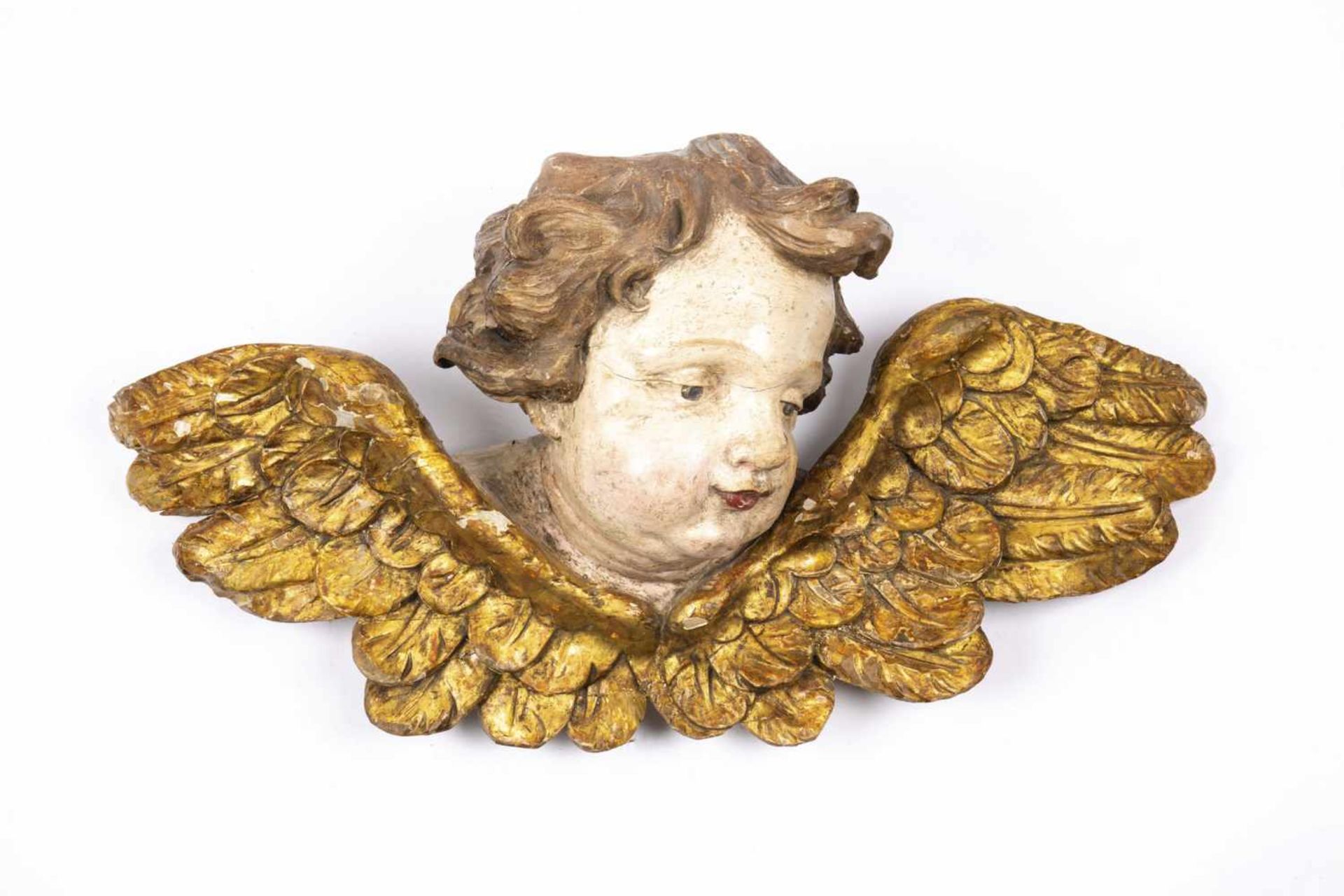 Winged Putto Head (18th Century)