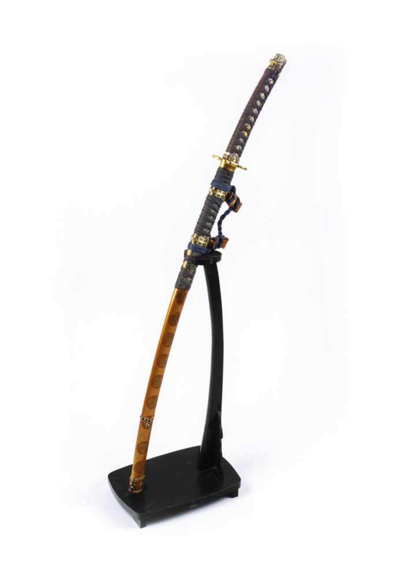Japanese sword in Tachi form, museum replica