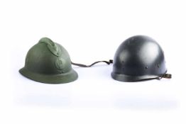 Set of helmets of the Third Reich