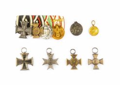 Set of medals and decorations of the First World War