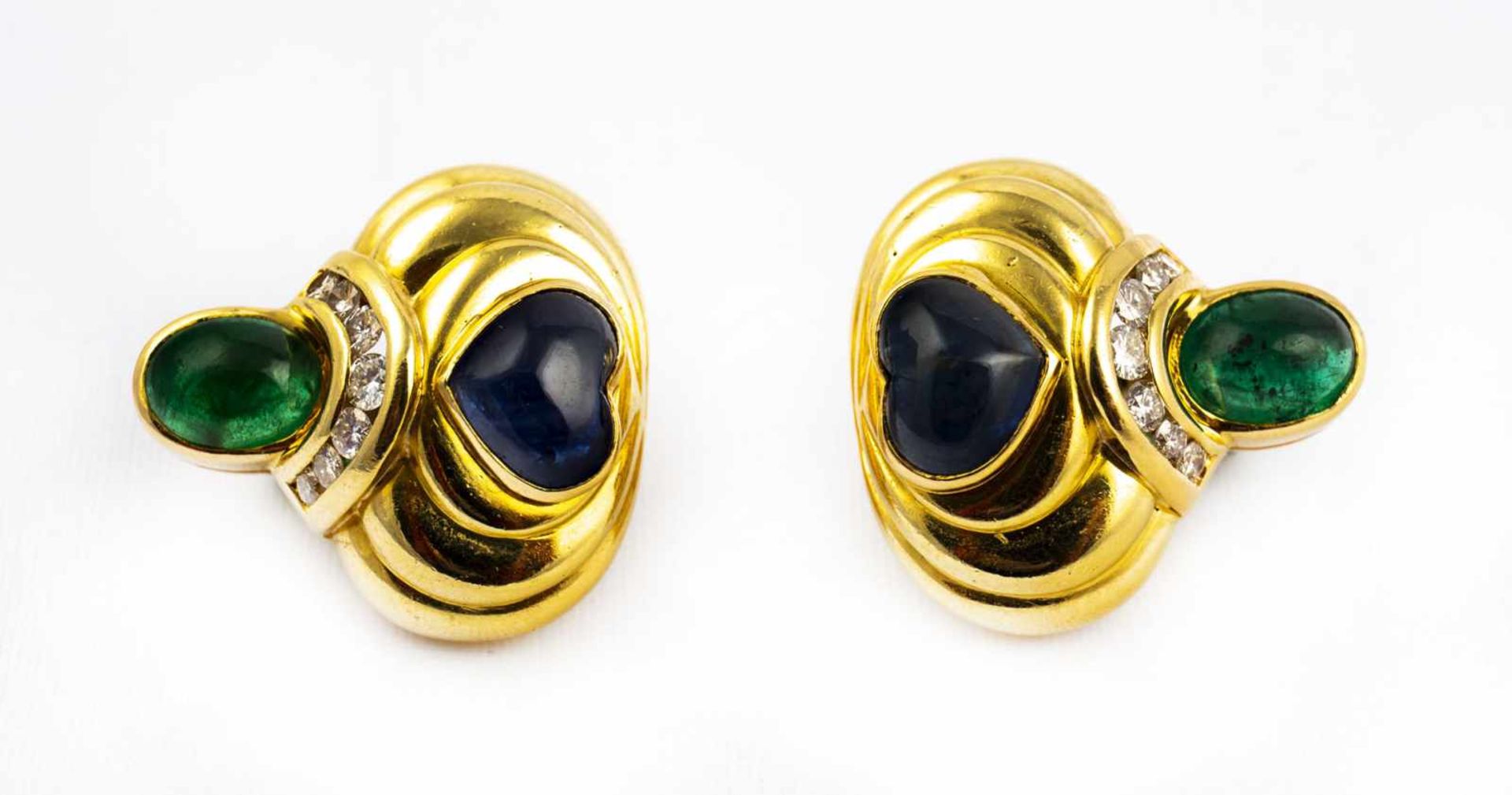 Pair of stud earrings - Bild 4 aus 4