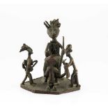 Figure group with fertility goddess