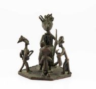 Figure group with fertility goddess