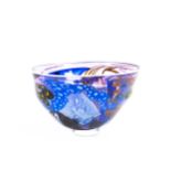 'Celestial Bowl'Unbekannter Künstler, 1996, transparentes Kristallglas, mundgeblasen mit