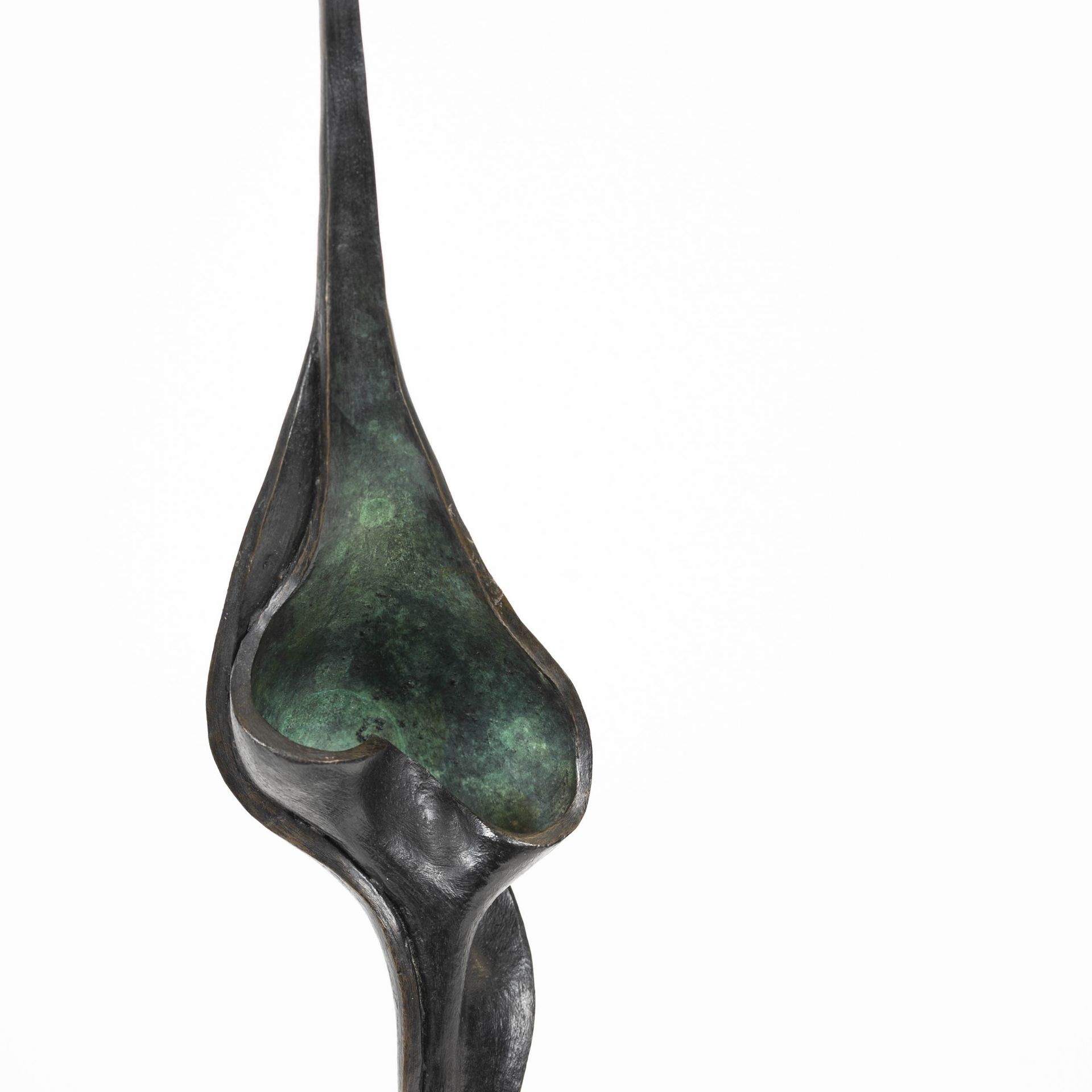 Frank Boogaard (1953 Rotterdam)'Streven', Bronze, Höhe 55 cm, unterseitig auf Etikett 2/6 - Bild 2 aus 2