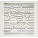 Victor Vasarely (1908 Pecs - 1997 Annet-sur-Marne) (F)3-tlg., 'Ibadan' und 2 abstrakte