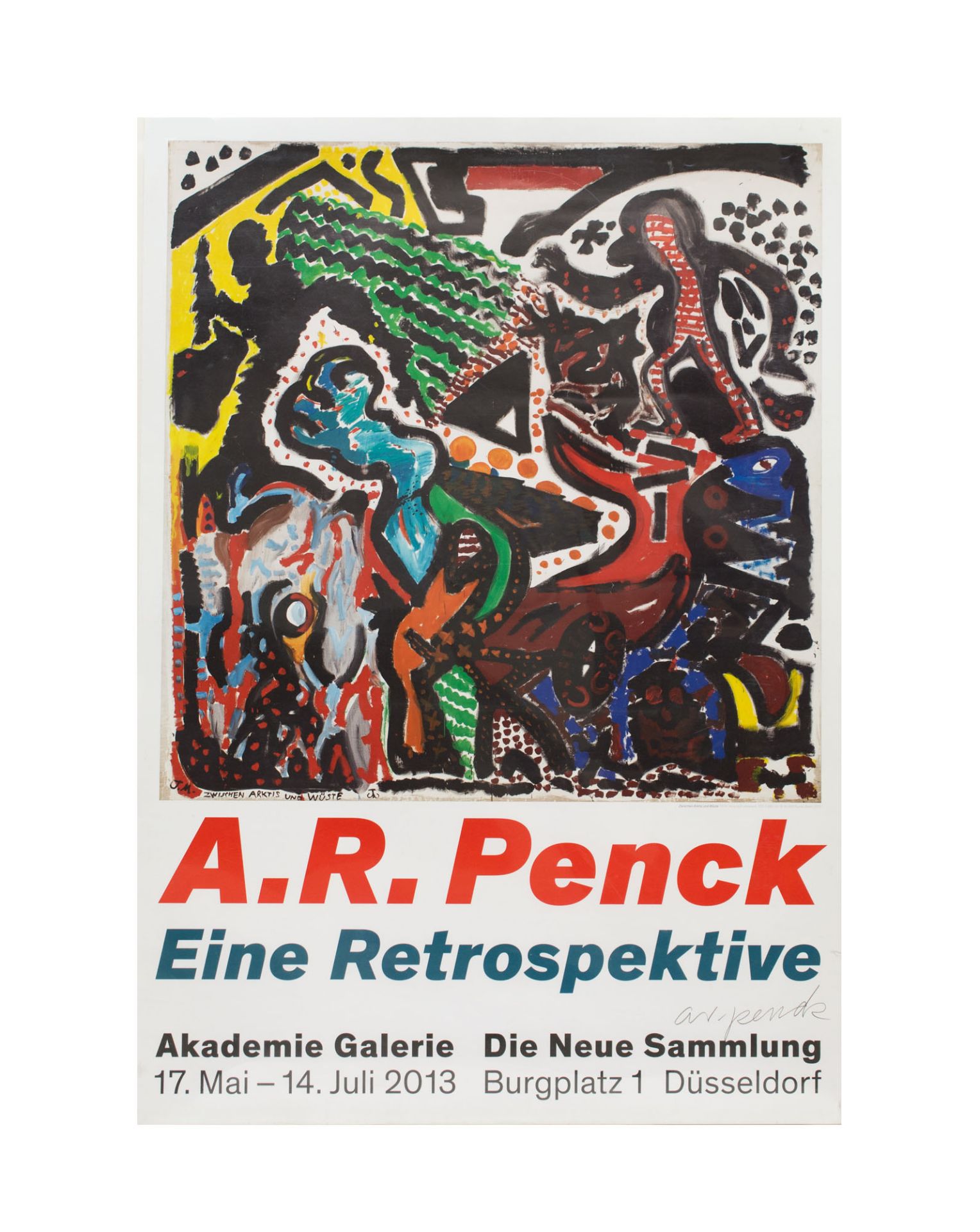 A. R. Penck (1939 Dresden - 2017 Zürich) (F)Ausstellungskatalog 'A. R. Penck. Eine Retrospektive' - Bild 2 aus 4