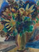 Heinz May (1878 Düsseldorf - 1954 ebenda)Blumenstillleben, Aquarell auf Papier, 57 cm x 46 cm