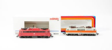 Märklin Paar Elektrolokomotiven BR 110 294-6 und BR 111 136-8H0, 30331 und 3155, Wechselstrom,