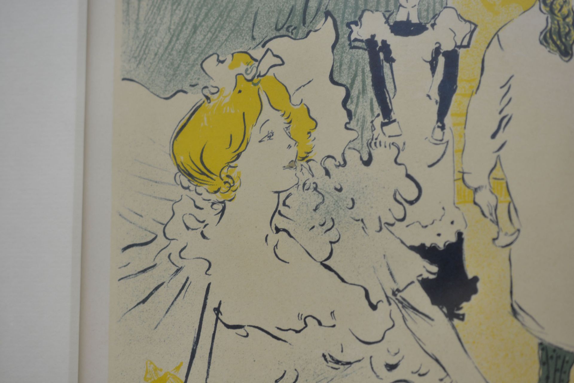 Henri de Toulouse-Lautrec (1864 Albi - 1901 Gironde)'L' Artisan Moderne', Farblithografie auf - Bild 2 aus 3