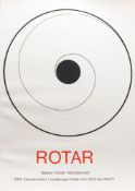 ROTAR (1926 Berlin - 1999 Düsseldorf) (F)Rotar, Galerie Falazik Springhornhof, Plakat auf Papier,