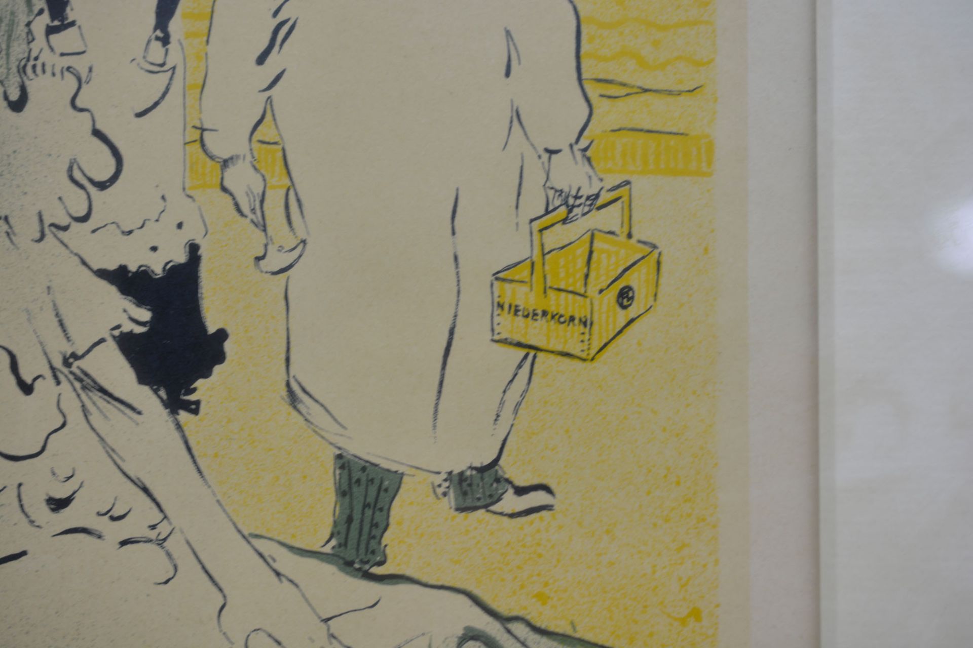 Henri de Toulouse-Lautrec (1864 Albi - 1901 Gironde)'L' Artisan Moderne', Farblithografie auf - Bild 3 aus 3