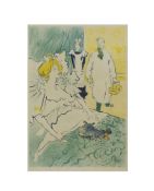 Henri de Toulouse-Lautrec (1864 Albi - 1901 Gironde)'L' Artisan Moderne', Farblithografie auf