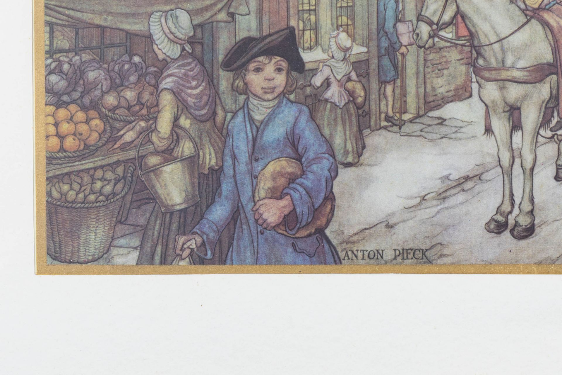 Anton Pieck (1895 Den Helder - 1987 Overveen)4-tlg. Konvolut, Offsetdruck auf Papier, 36 cm x 50 - Bild 9 aus 9