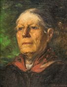 Wilhelm Giesecke (1854 Altona - 1917 Barmen)Porträt einer Dame, Öl auf Leinwand, 43,5 cm x 33,5