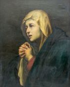 Kopist S. Hermle (20. Jh.)Mater Dolorosa, Kopie nach Jusepe de Ribera, Öl auf Leinwand, 77 cm x 63