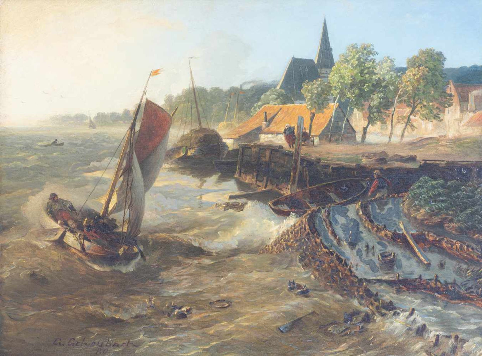 Andreas Achenbach (1815 Kassel - 1910 Düsseldorf)