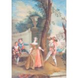 Jean-Antoine Watteau (1684 Valenciennes - 1721 Nogent-sur-Marne) (Umkreis)