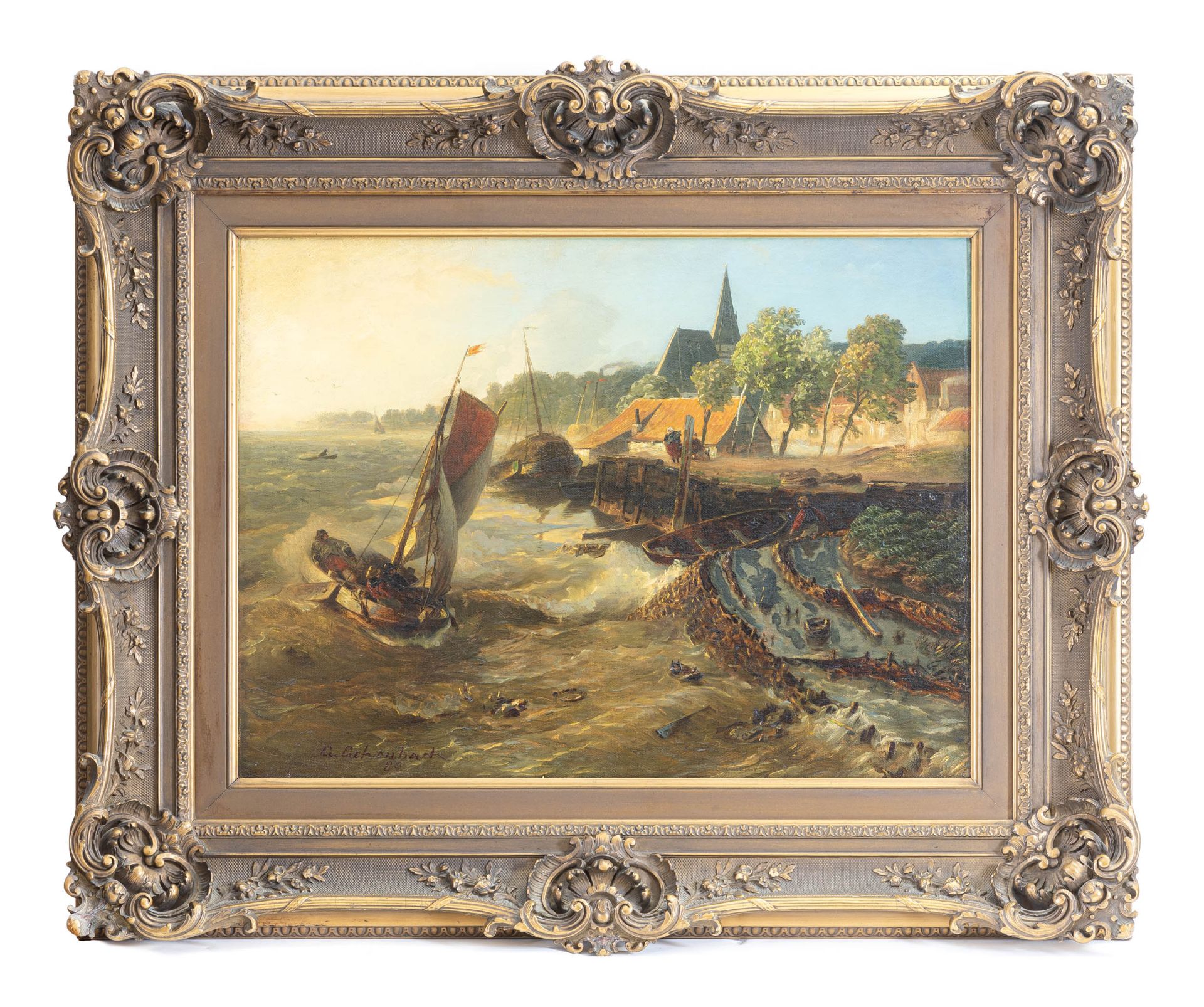 Andreas Achenbach (1815 Kassel - 1910 Düsseldorf) - Image 2 of 3