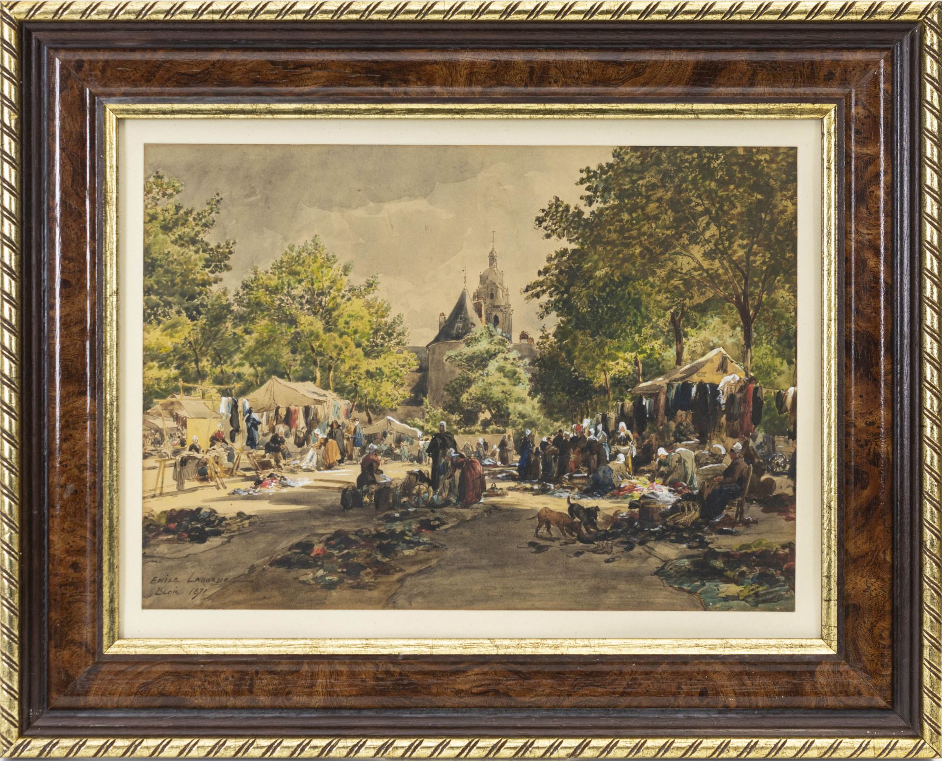 Edme-Emile Laborne (1837 Paris - 1913 ebenda) - Bild 2 aus 3