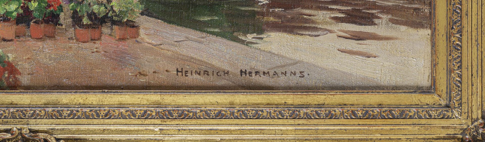 Heinrich Hermanns (1862 Düsseldorf - 1942 ebenda) - Bild 3 aus 3