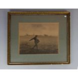 GREUX, GUSTAVE MARIE (Paris 1838-1919), Stahlstich nach JEAN FRANCOIS MILLET (Gréville-Hague 1814-