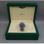 ARMBANDUHR - ROLEX OYSTER PERPETUAL DATEJUST / wristwatch, Rolex Watch Company / Schweiz, erworben