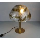 MURANO - TISCHLAMPE / murano table lamp, J. T. KALMAR, Franken KG, 1960er Jahre, Murano Glas.