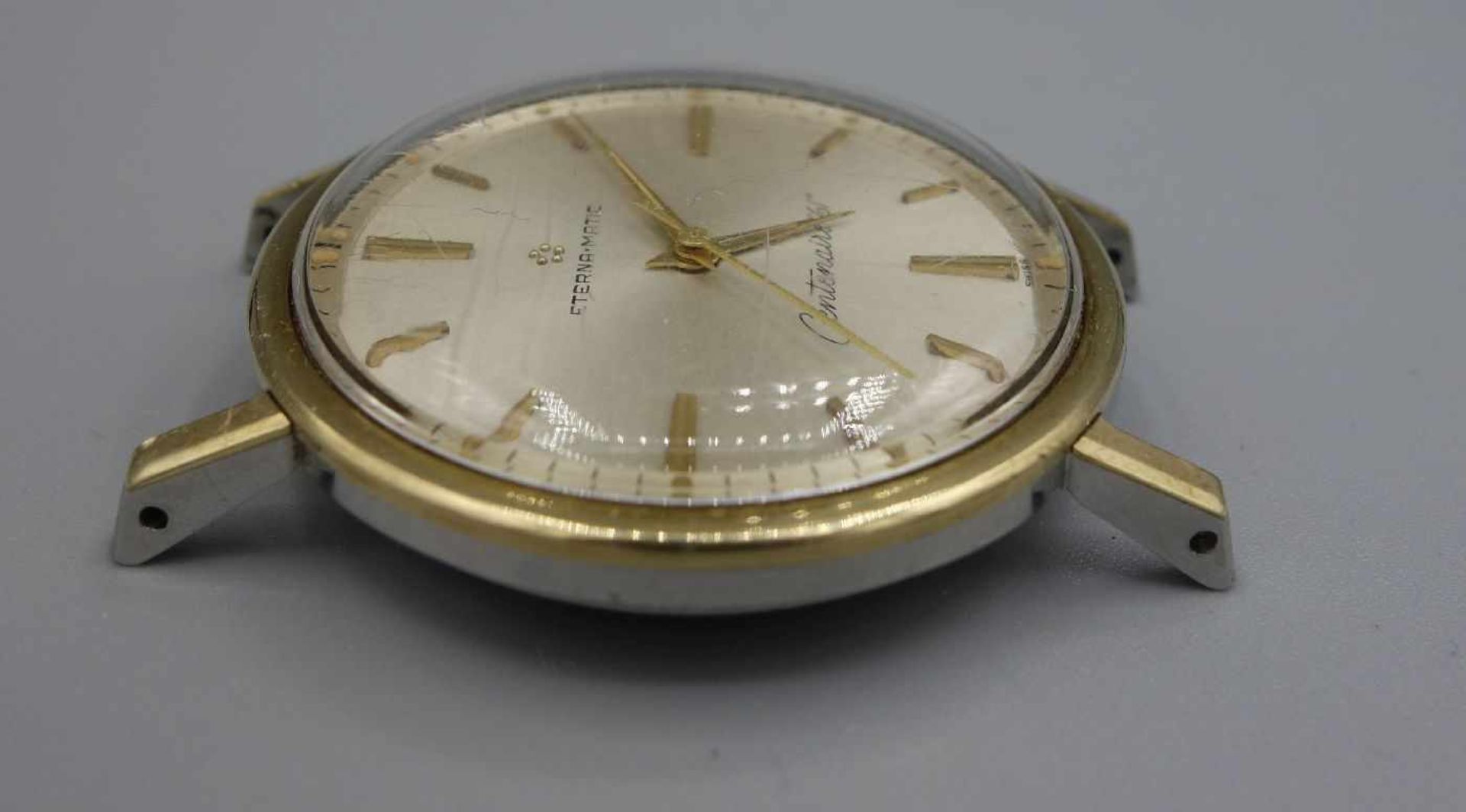 VINTAGE ARMBANDUHR / wristwatch, Automatik, Mitte 20. Jh., Eterna SA / Schild Freres & Co / - Bild 9 aus 9