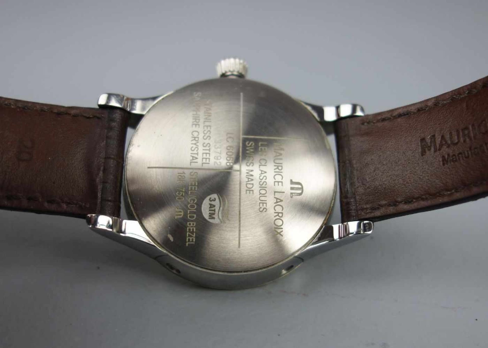 ARMBANDUHR: MAURICE LACROIX - Les Classiques Phases de Lune / wristwatch, Manufaktur Maurice Lacroix - Bild 4 aus 11