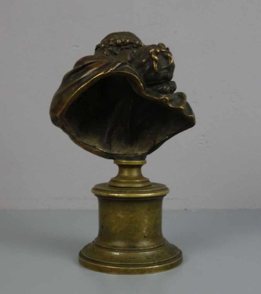 nach HOUDON, JEAN-ANTOINE (Versailles 1741-1828 Paris), Skulptur / sculpture: "Le baiser donné ( - Image 4 of 4