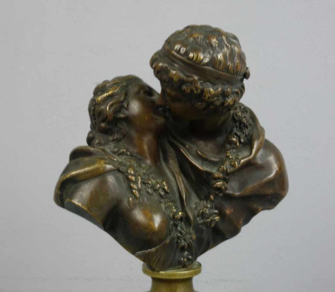 nach HOUDON, JEAN-ANTOINE (Versailles 1741-1828 Paris), Skulptur / sculpture: "Le baiser donné ( - Image 2 of 4