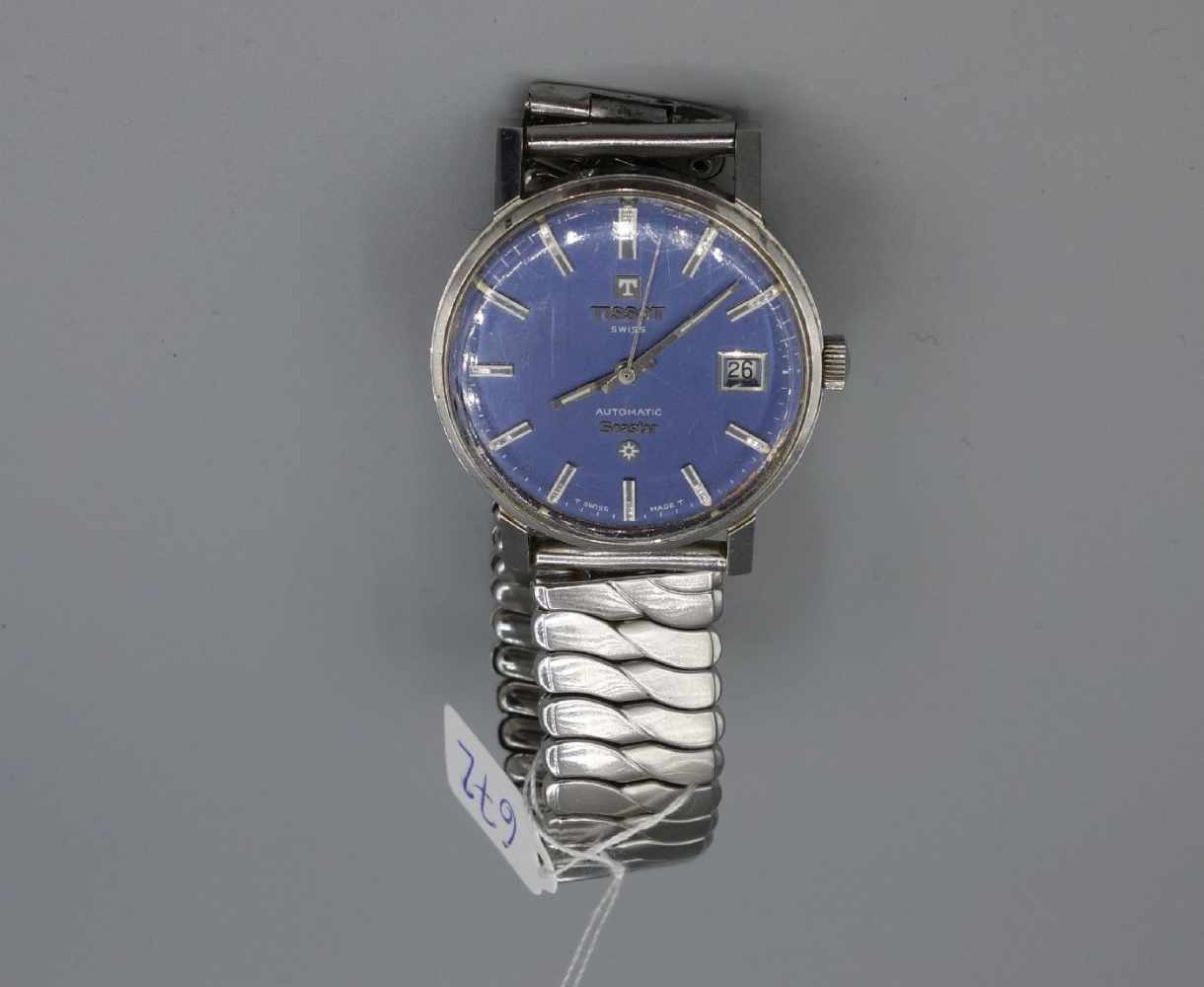 VINTAGE ARMBANDUHR / HERRENUHR- TISSOT SEASTAR / wristwatch, Automatik, Manufaktur Tissot / Schweiz. - Image 2 of 6