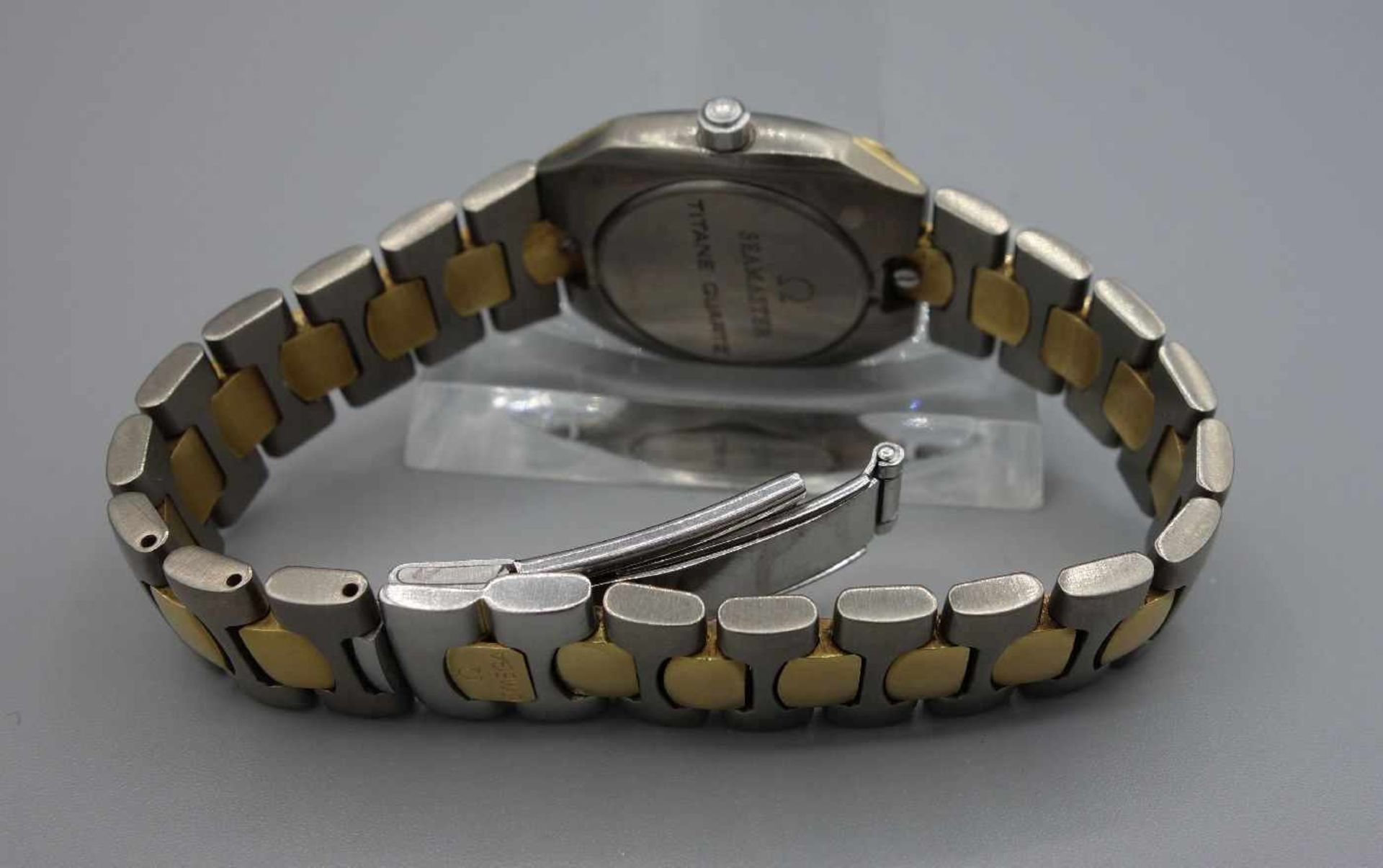 VINTAGE DAMEN-ARMBANDUHR OMEGA SEAMASTER POLARIS / wristwatch, Manufaktur Omega Watch Co. S.A. / - Image 3 of 5