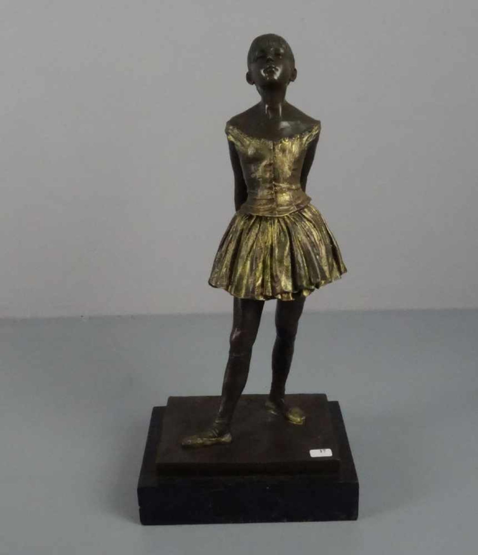 DEGAS, EDGAR (1834-1917), Skulptur / sculpture: "Petite danseuse de quatorze ans" (Originaltitel; "