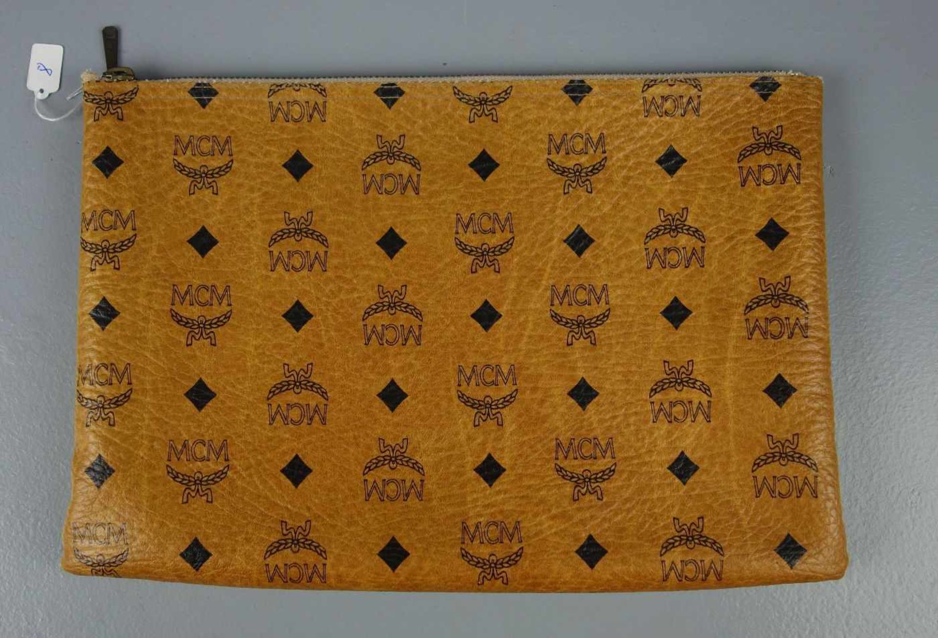 MCM VINTAGE CLUTCH / DOKUMENTENTASCHE, "Modern Creation München (MCM)", ursprünglich nach dem