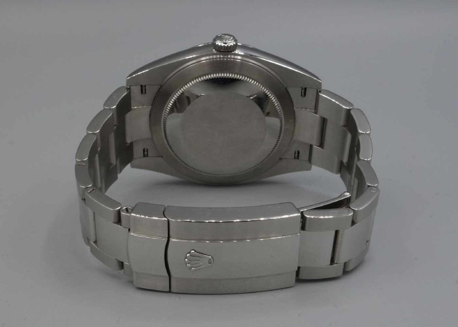 ARMBANDUHR - ROLEX OYSTER PERPETUAL DATEJUST / wristwatch, Rolex Watch Company / Schweiz, erworben - Bild 8 aus 15