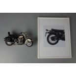 HARLEY DAVIDSON - MOTORRAD - MODELL: Franklin Mint Precision Models "Harley Davidson Heritage