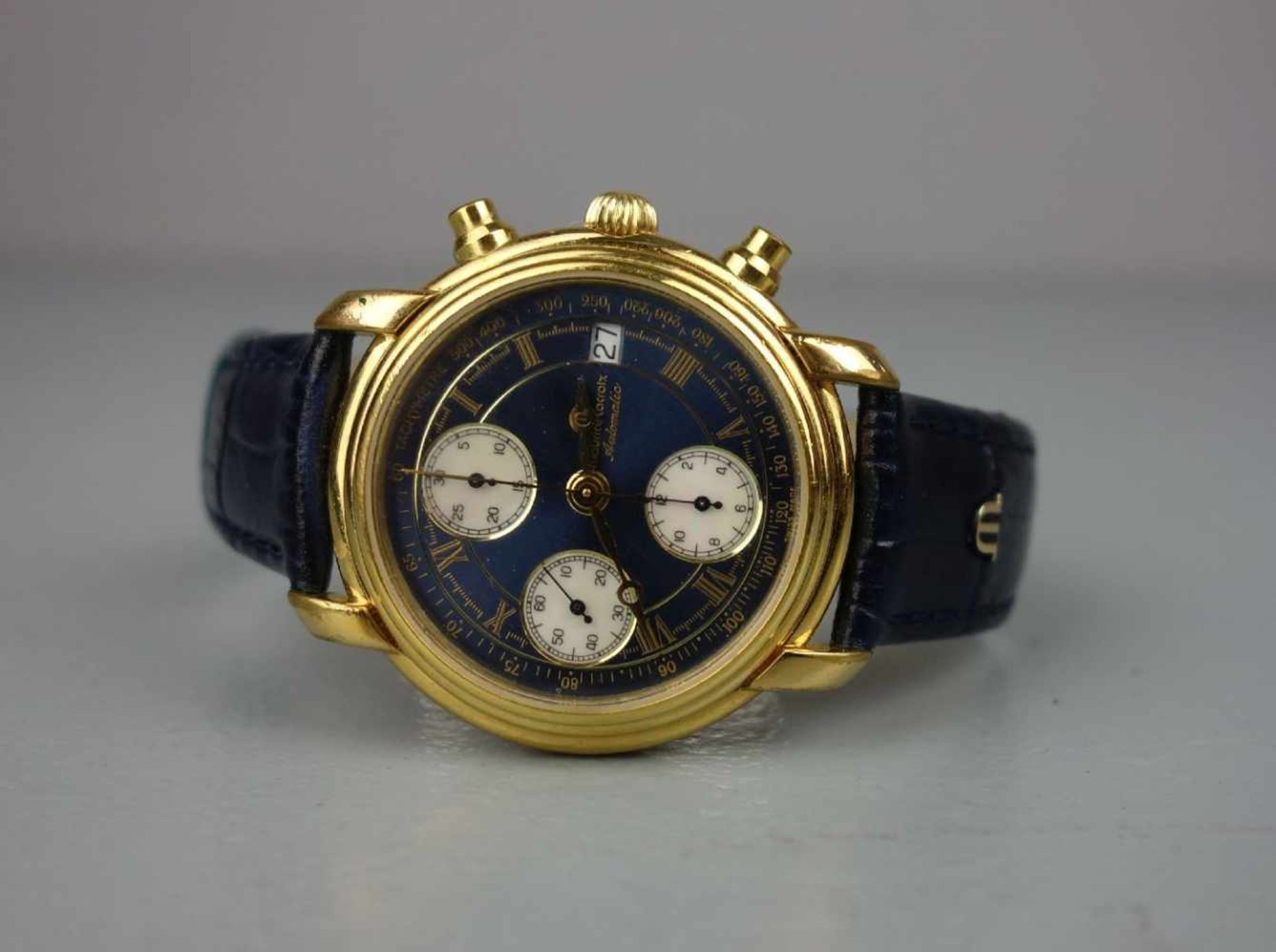 ARMBANDUHR / CHRONOGRAPH: MAURICE LACROIX - Croneo / wristwatch, Manufaktur Maurice Lacroix /