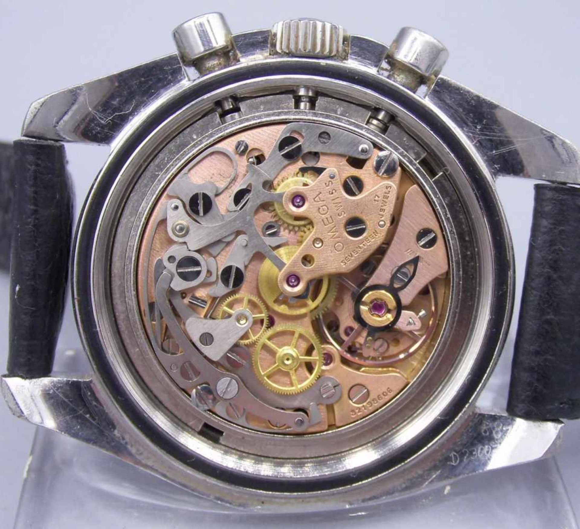 VINTAGE ARMBANDUHR / CHRONOGRAPH: OMEGA SPEEDMASTER PFROFESSIONAL - "MOONWATCH" / wristwatch, - Bild 10 aus 10