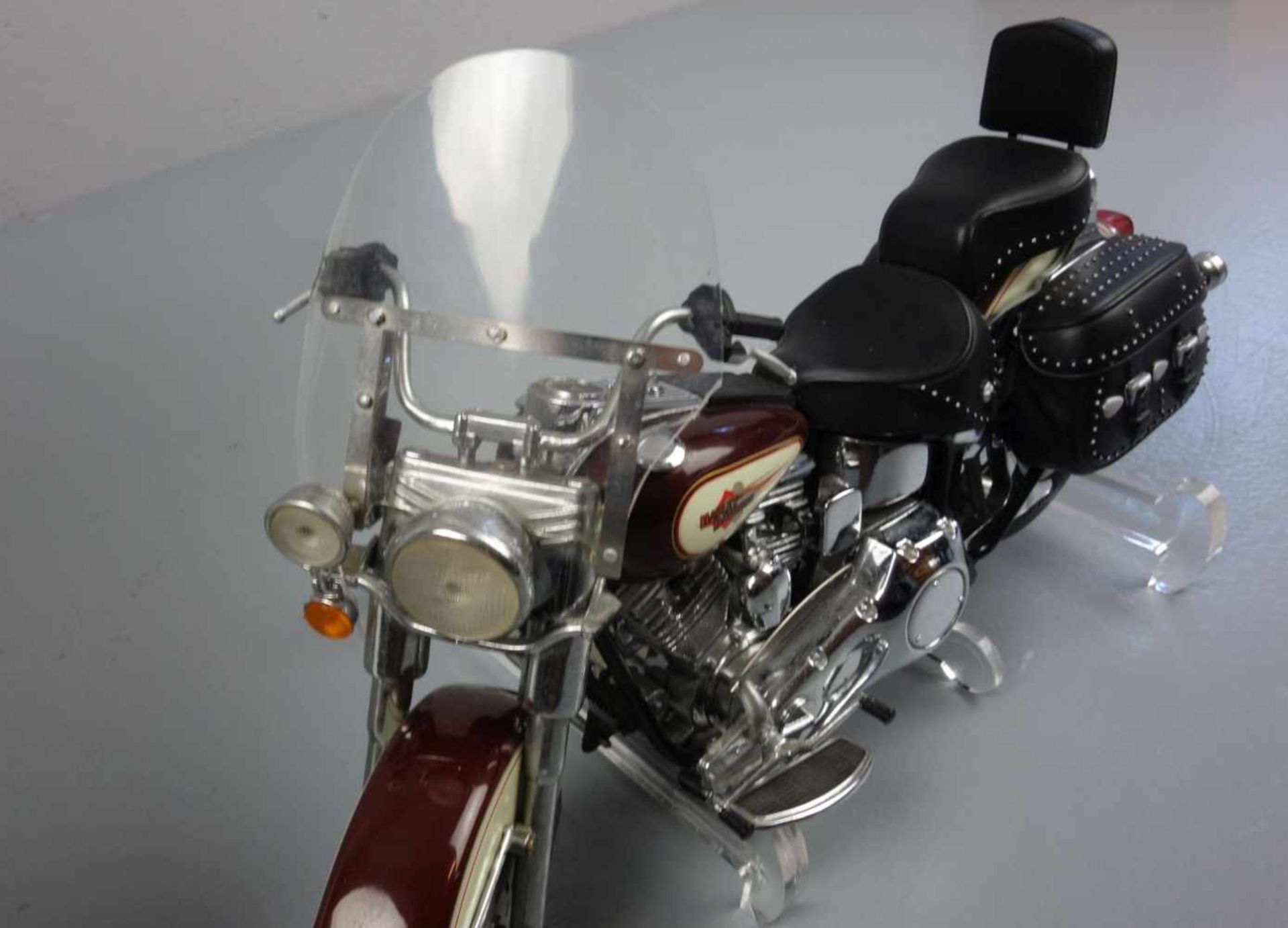 HARLEY DAVIDSON - MOTORRAD - MODELL: Franklin Mint Precision Models "Harley Davidson Heritage - Image 4 of 4