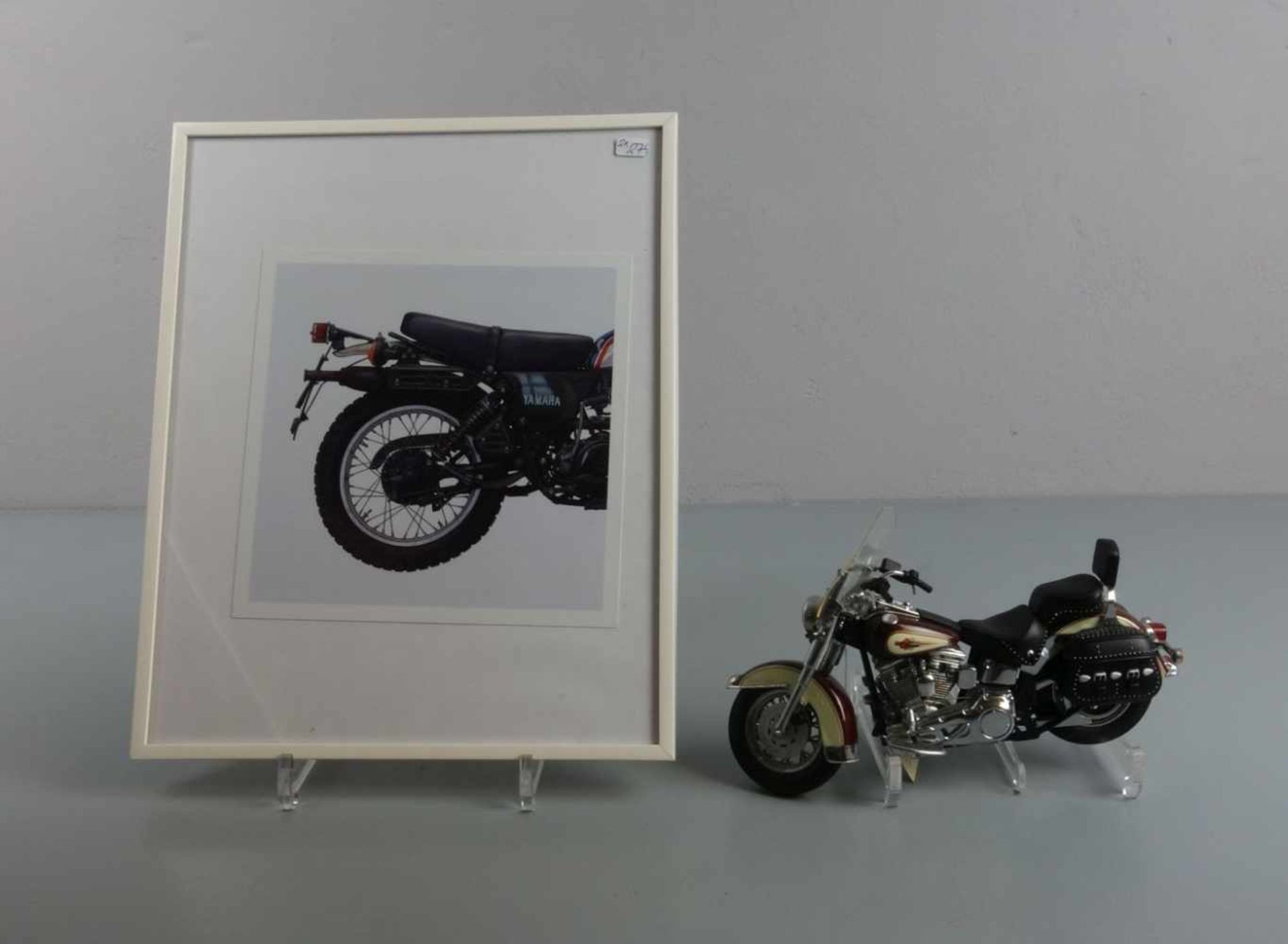 HARLEY DAVIDSON - MOTORRAD - MODELL: Franklin Mint Precision Models "Harley Davidson Heritage - Image 2 of 4