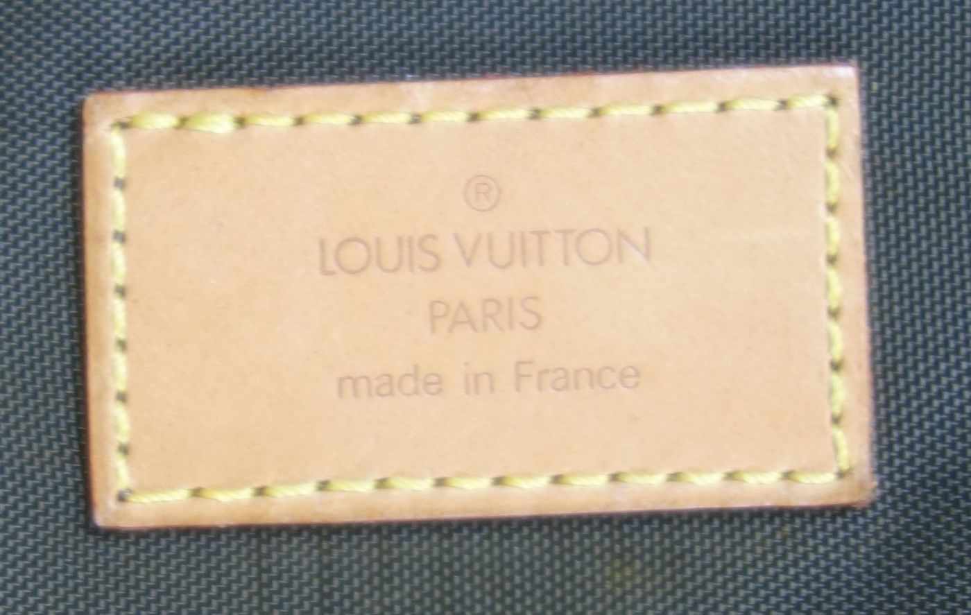 LOUIS VUITTON VINTAGE KLEIDERSACK / REISE - ANZUGSACK, Manufaktur Louis Vuitton Malletier S. A., - Image 6 of 8