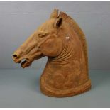 SKULPTUR: "Pferdekopf", sog. Medici Riccardi - Pferdekopf, Terrakotta nach der hellenistischen