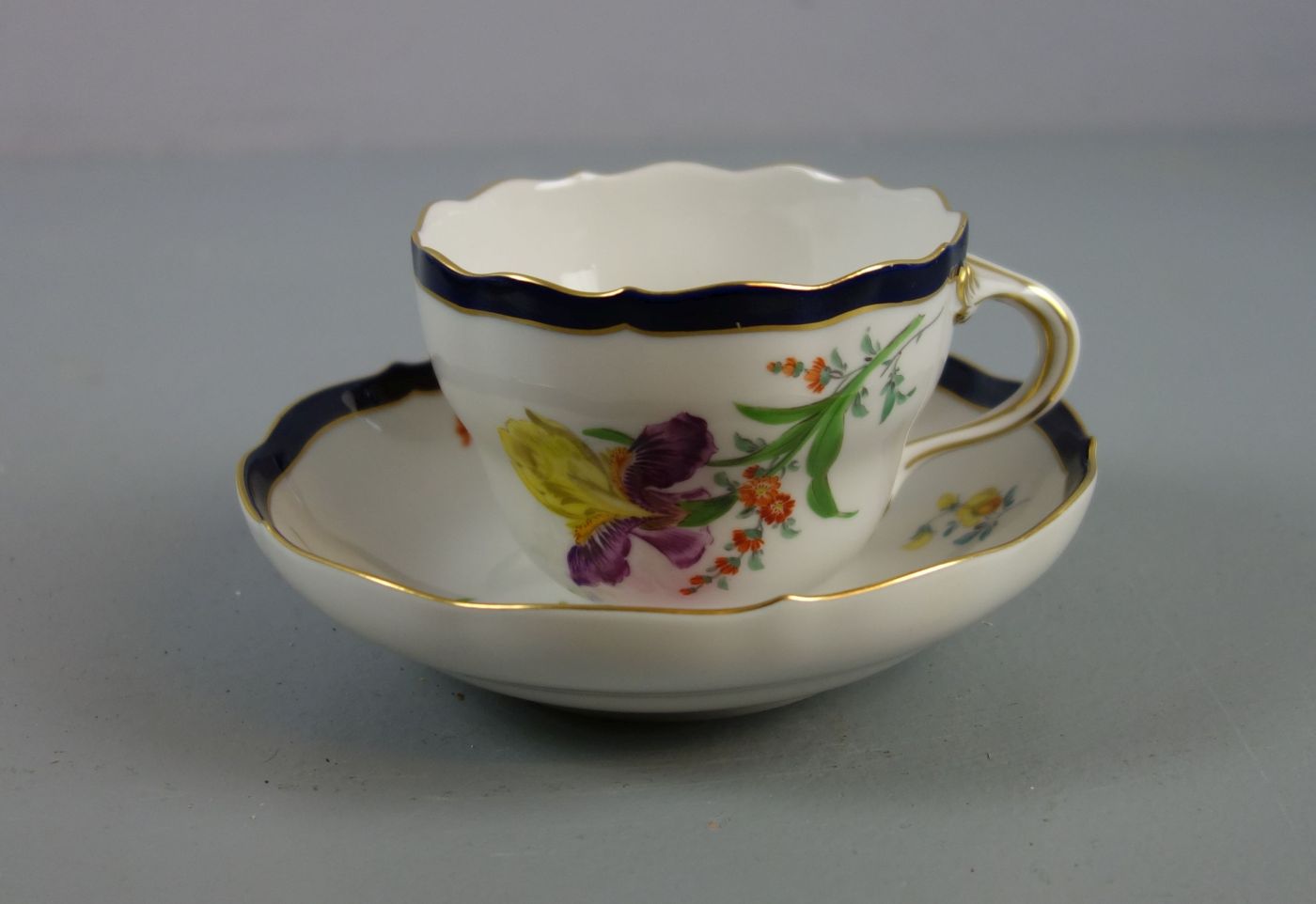 KAFFEE -, TEE - UND FRÜHSTÜCKSSERVICE / coffee or tea set, Porzellan, Manufaktur Meissen, - Image 10 of 10