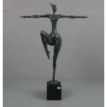 LOPEZ, MIGUEL FERNANDO (auch Milo, geb. 1955 in Lissabon), Skulptur / sculpture: "Tänzerin", Bronze,