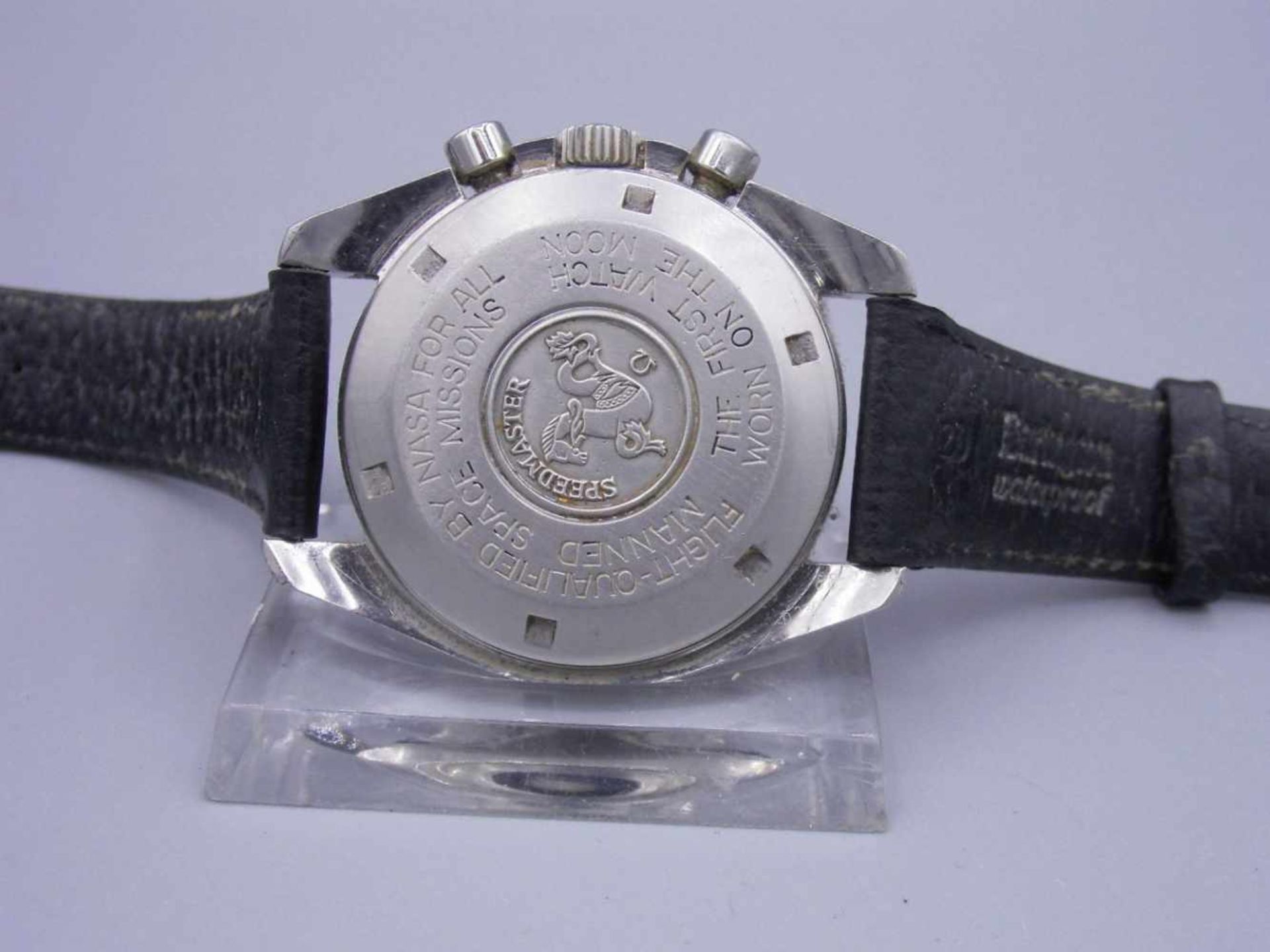 VINTAGE ARMBANDUHR / CHRONOGRAPH: OMEGA SPEEDMASTER PFROFESSIONAL - "MOONWATCH" / wristwatch, - Bild 5 aus 10