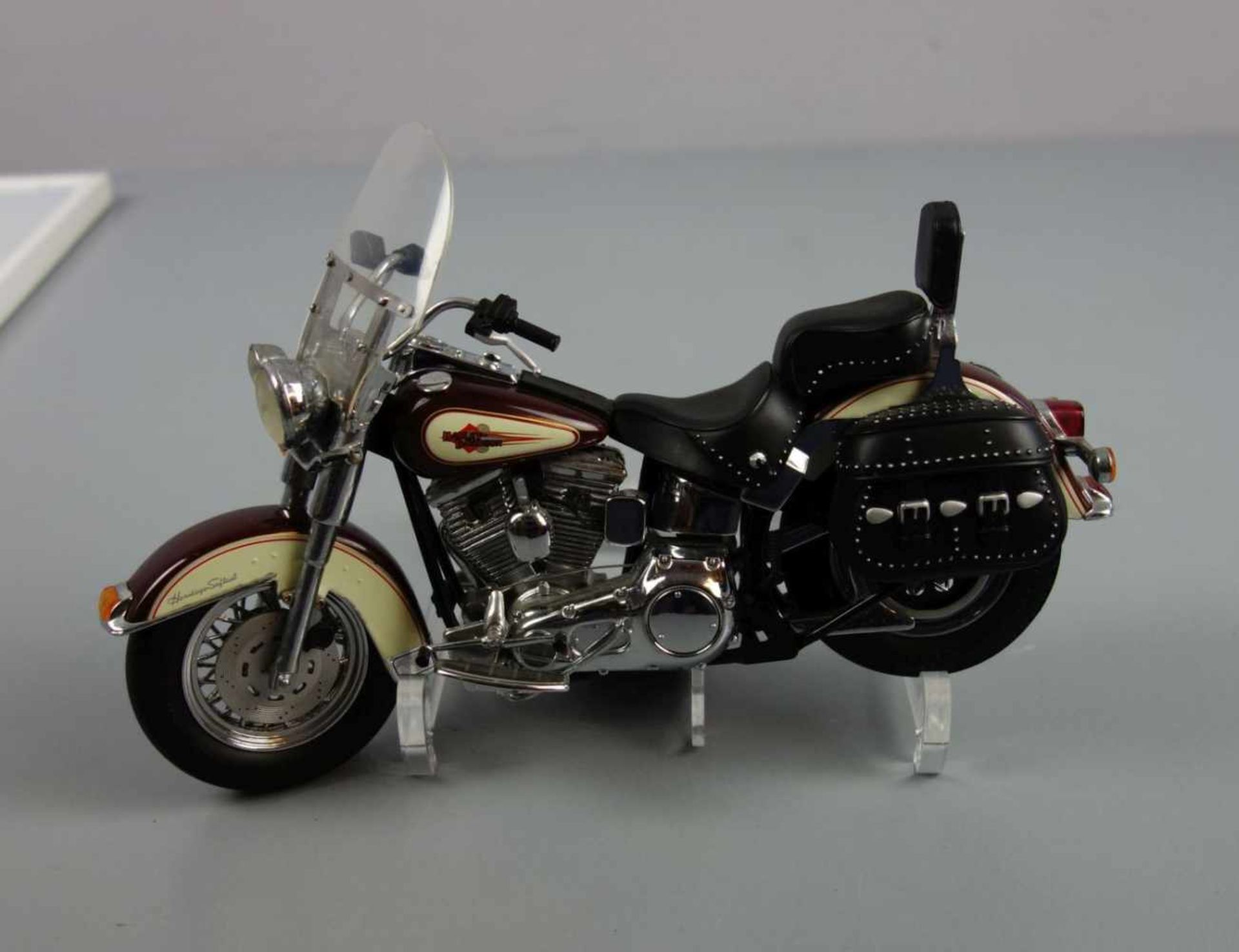 HARLEY DAVIDSON - MOTORRAD - MODELL: Franklin Mint Precision Models "Harley Davidson Heritage